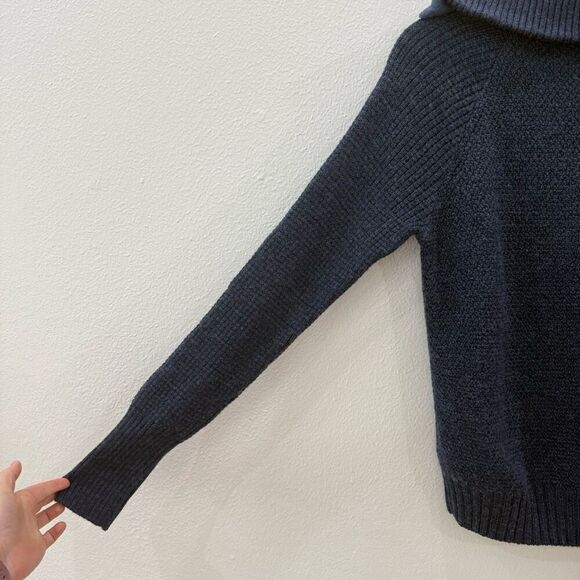 Bergman's of Norway Men's Size Small Heather Navy Blue Ulriken Sweater Jumper - Picture 9 of 14